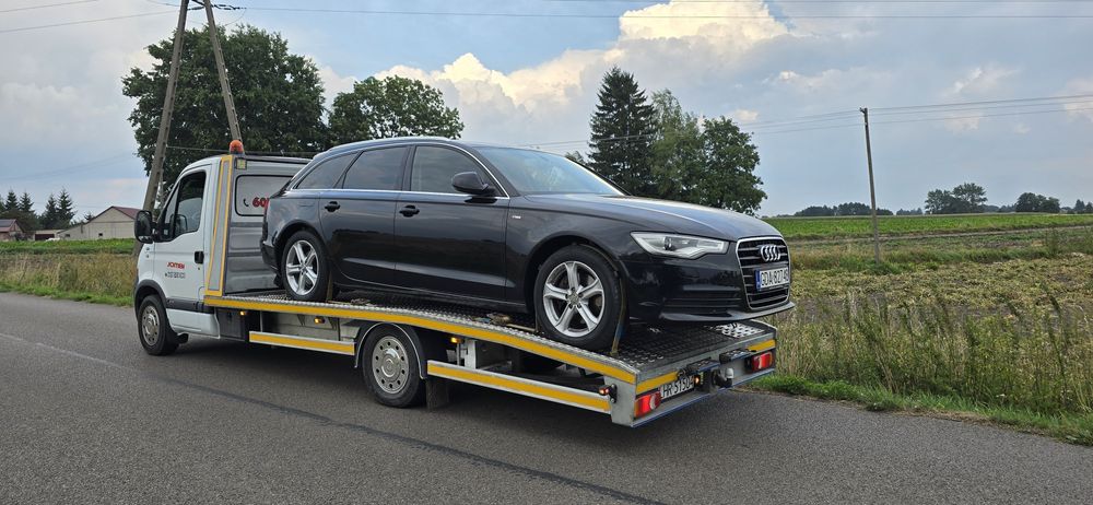 Transport autolawetą  zapraszam