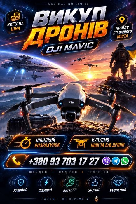 Викуп дронів DJI Mavic