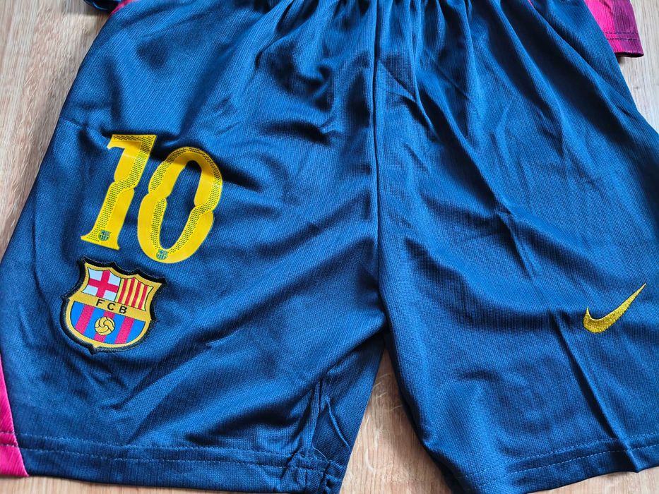 Komplet meczowy Nike FC Barcelona sezon 26/27 Lamine Yamal 10 r. na 125-135 cm
