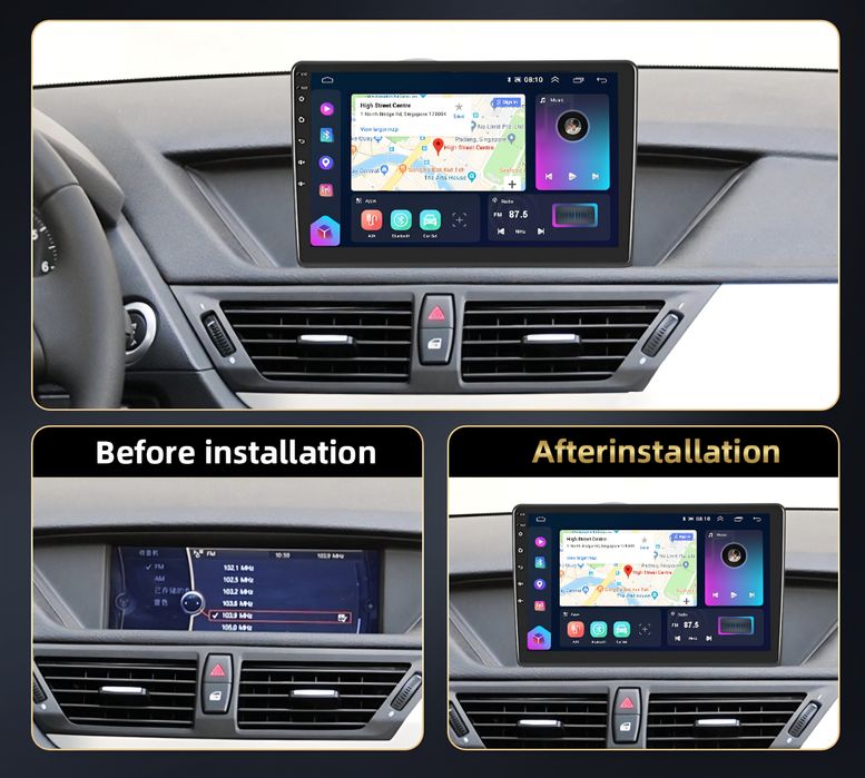 Radio nawigacja BMW X1 e84 NAVI GPS Android