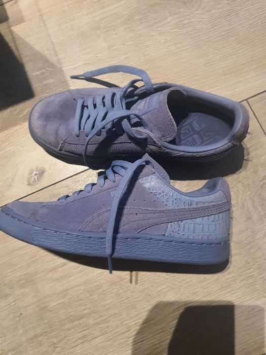 Adidasy sneakersy zamszowe skórzane Puma r.37