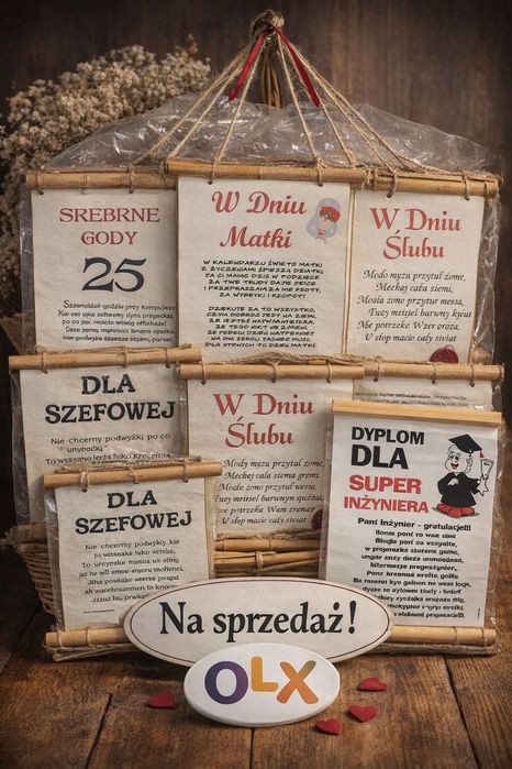 Zamknięcie kwiaciarni – materiały ślubne, zawiadomienia, naklejki –