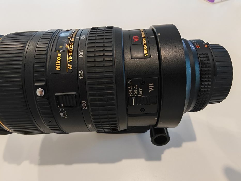 Objetiva Nikon 80-400 impecável