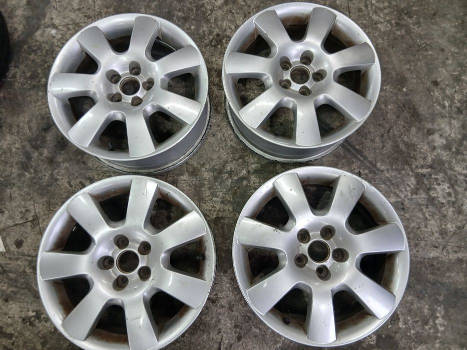 Alufelgi Felgi 16 5x100 Oryginalne VW BORBET 6.5Jx16H2 ET42  Proste I Nie Spawane!