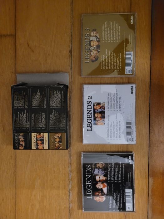 3 cd set legends
