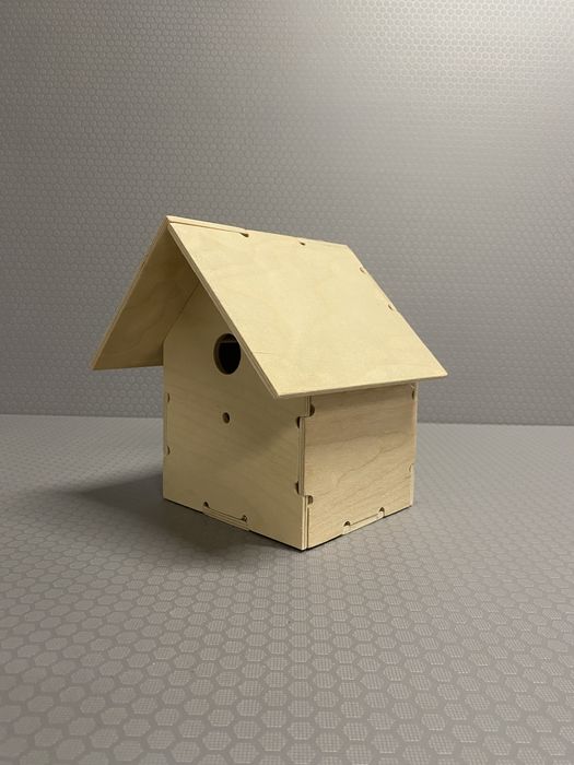 Budki dla ptaków z naturalnego drewna - idelna do ogrodu/balkon