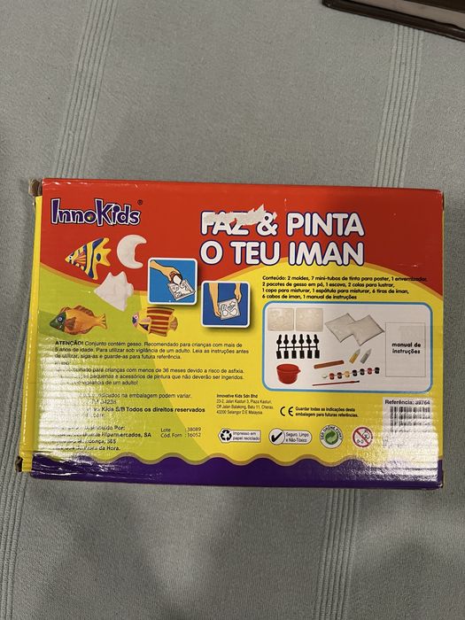 Faz e Pinta o teu Íman - Kit de Atividades