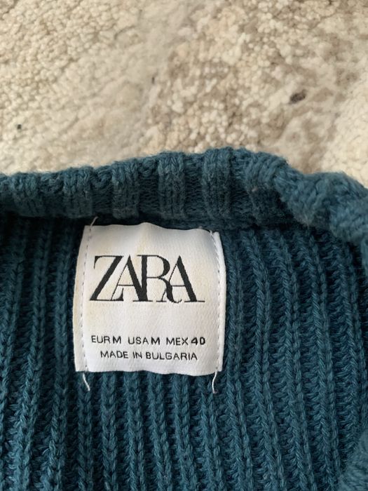 : Чоловічий светр Zara Man у смужку, розмір M, оригінал