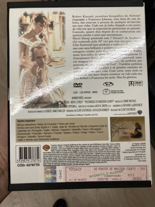 As pontes de Madison County - snaper case