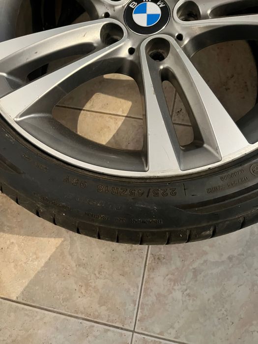 Jantes aro 18 bmw originais com pneus 80%