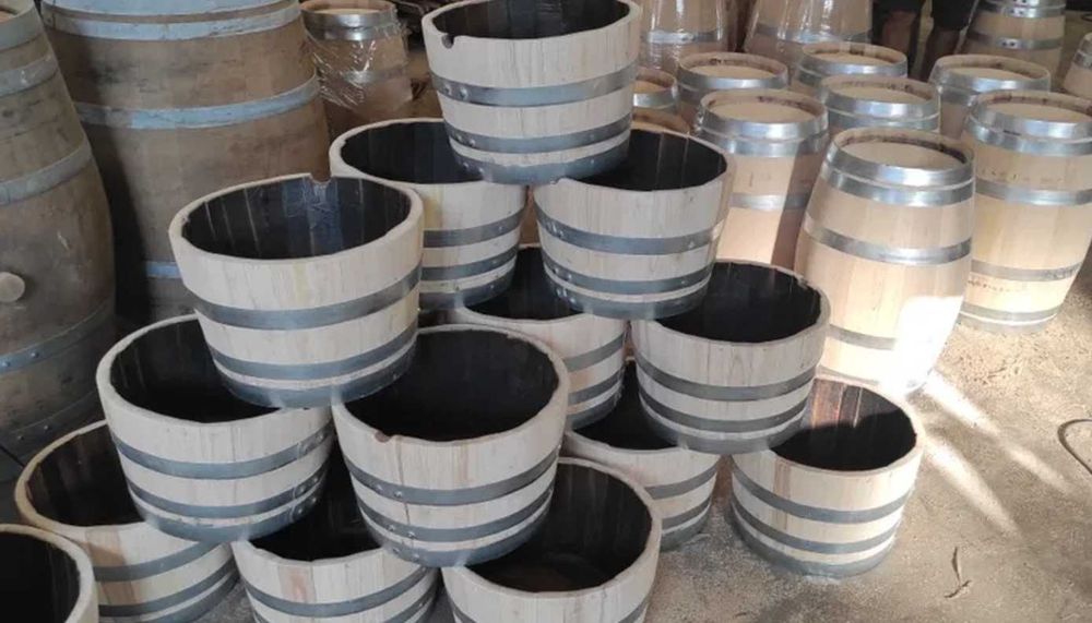 Vasos/Celhas/Dornas de madeira Novos ou usados