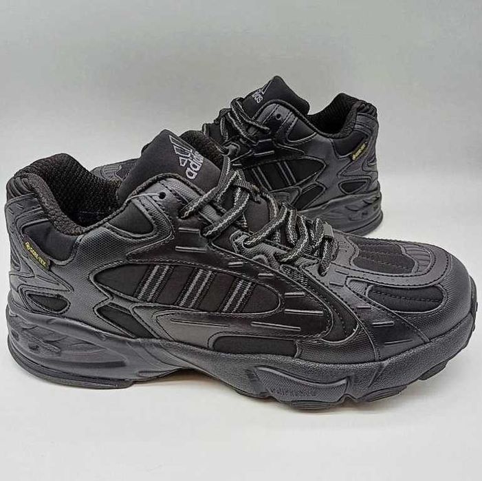 Зимние кроссовки Adidas Гортекс мужские черные с МЕХОМ Адидас Термо