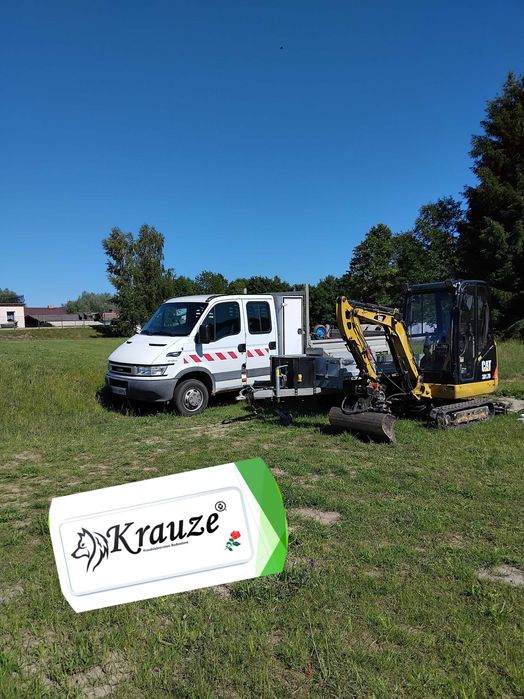 Usługi minikoparką, prace ziemne,  brukarstwo