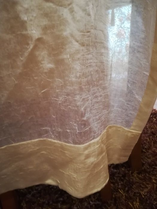 Cortinado para Quarto ou Sala - Beije - Praticamente NOVO