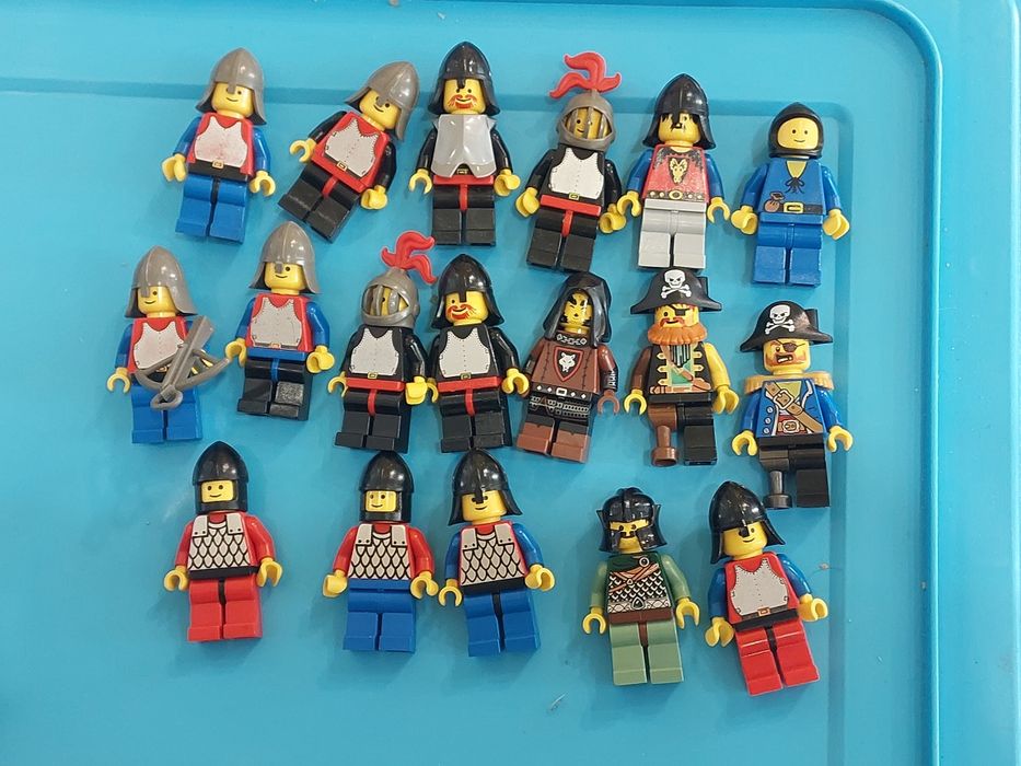 Lego figurki uzywane Castle rycerze