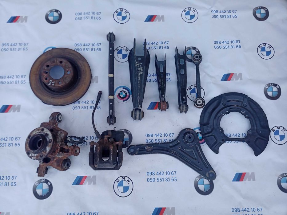 Ступиця ричаг цапфа диск тормозний BMW X3 F25 X4 F26 11-17 супорт рычаг суппорт ступица підшипник амортизатор піввісь полуось БМВ Ф25 Ф26 Розборка