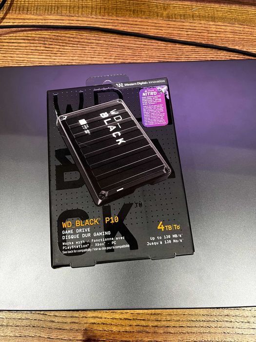 Новий WD Black P10 4TB (2.5"). Гарантія 3 роки Запакований