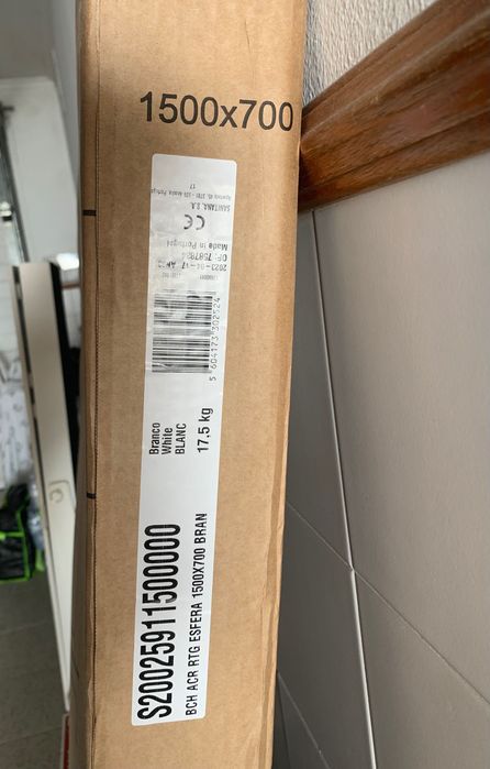 Cabine e base de duche NUNCA USADO