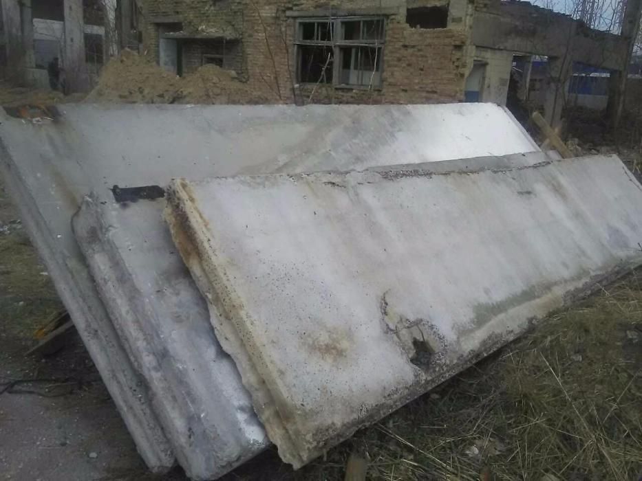 Плити перекриття 6.30 Плити перекриття 6 метрові. Є посилені.