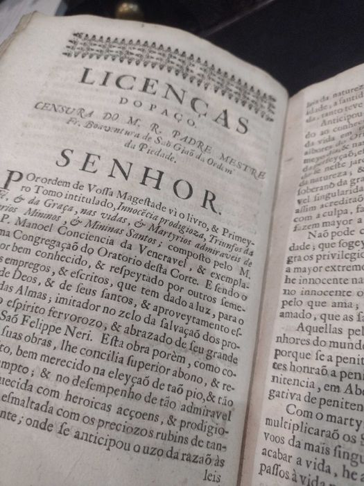 Innocencia Prodigiosa Triunfos da fé e da Graça 1721