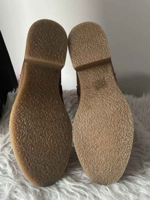 Nowe karmelowe botki rozm.36