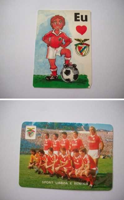 Lote Calendários de 1985/1997-Clubes Portugueses