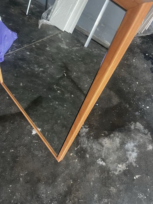 Espelho madeira maciça