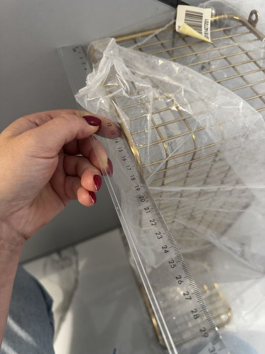 Półka ścienna złota Svenshult Ikea