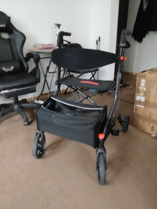 Vermeiren FOUR LIGHT chodzik balkonik aluminiowy czterokołowy