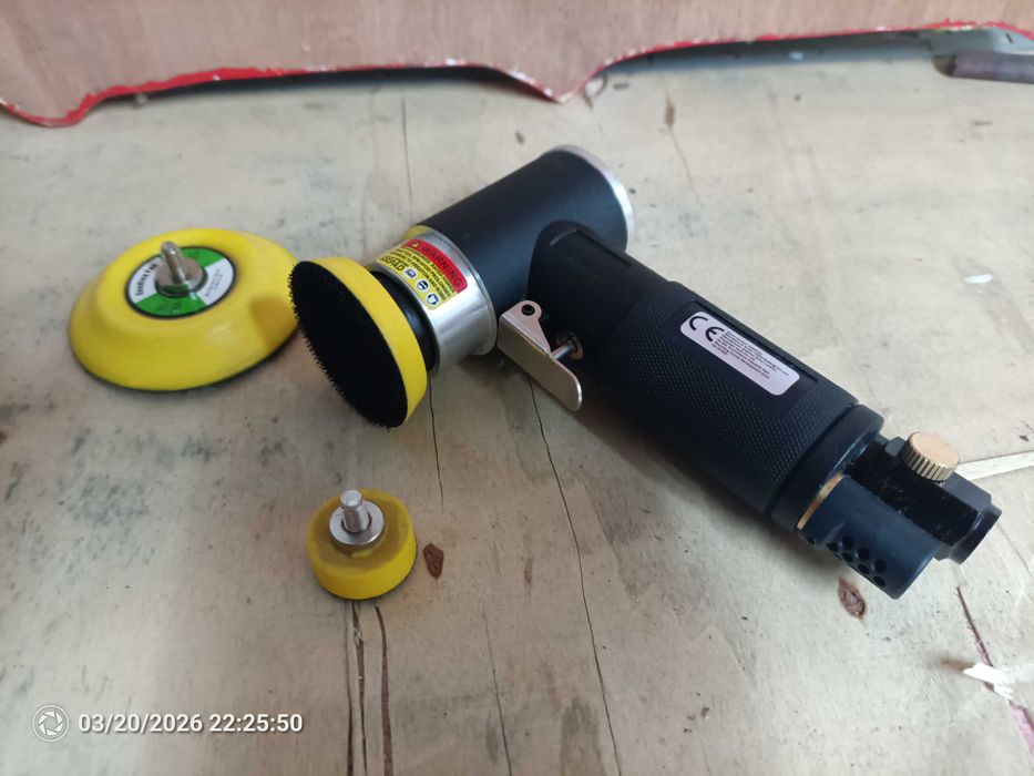 Mini lixadeira polidora pneumatica