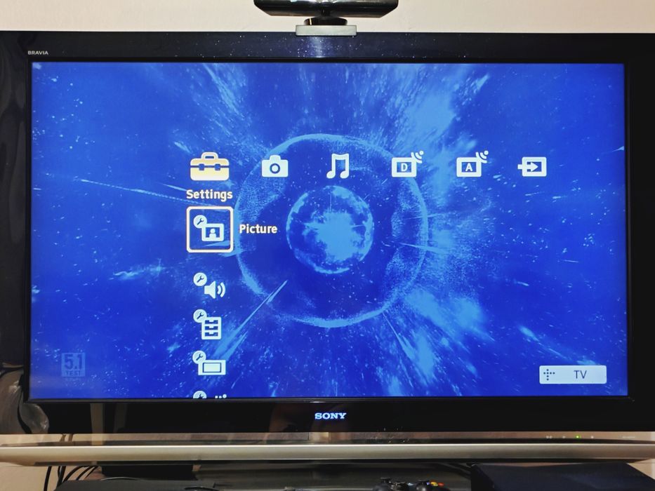 Telewizor SONY KDL-52Z4500, flagowiec 2009, TV BRAVIA 52 cale