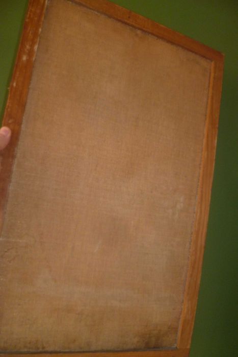 stary obraz na płótnie sygnowany 43x68 nr 3