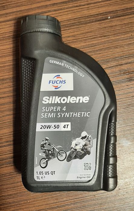 Motocyklowy olej 20w50 fuchs
