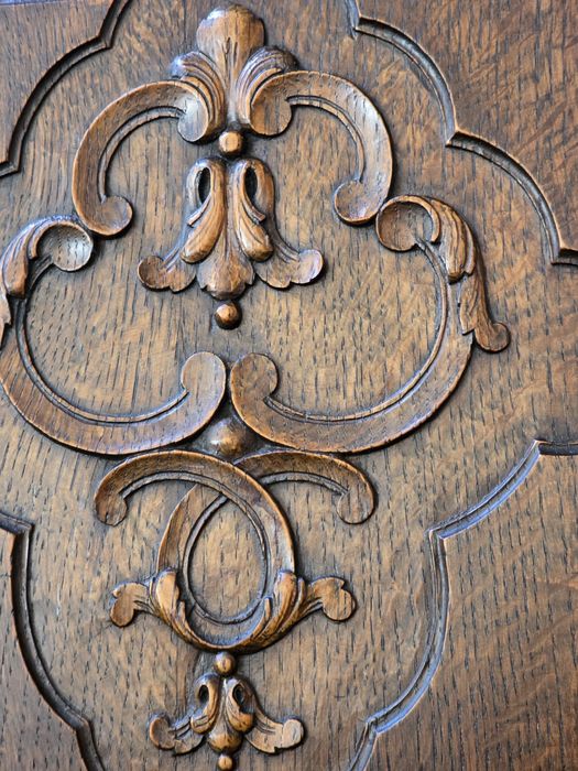 Zestaw biurowy biurko biblioteczka fotel chippendaile #1627 Węgrów