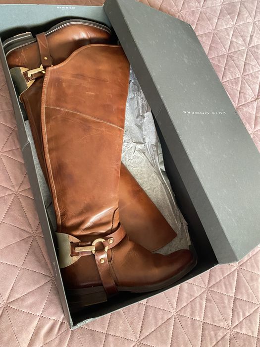 Botas Louis onofre em pele