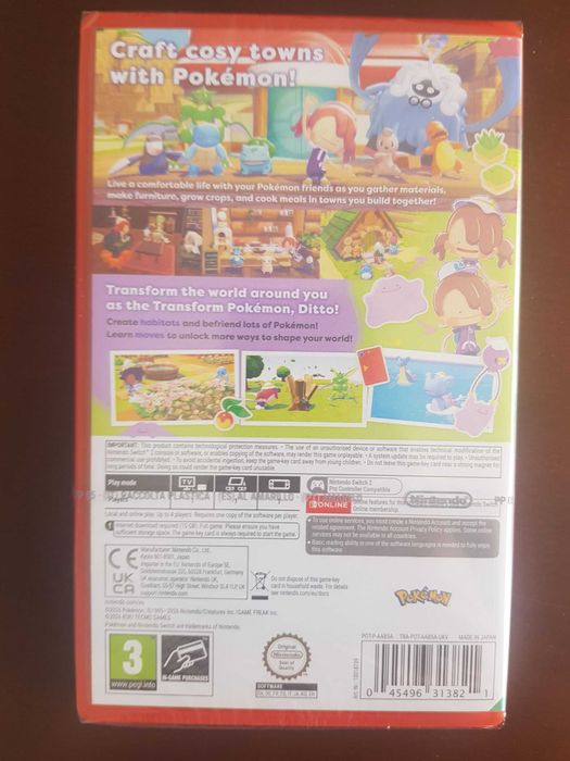 Pokemon Pokopia Nintendo Switch 2