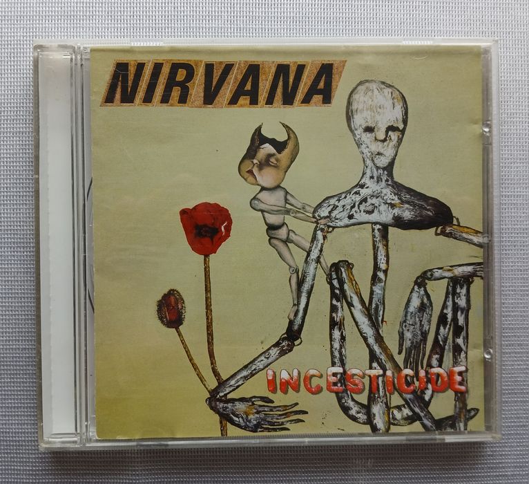 Винтаж CD коробка диск Nirvana Kurt Cobain 1992г