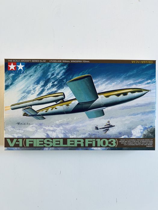 Rakieta V-1 Fieseler Fi 103 model 1/48 Tamiya 61052
