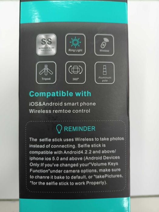 Selfie Stick Tripod Q07 tripe Smartphone samsung iphone bluetooth
