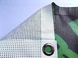 Siatka Mesh z grafiką z jednej strony