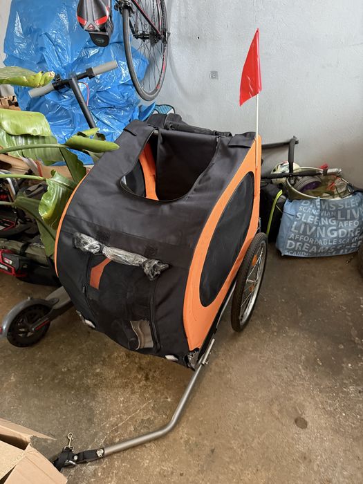 Wózek dla psa do roweru