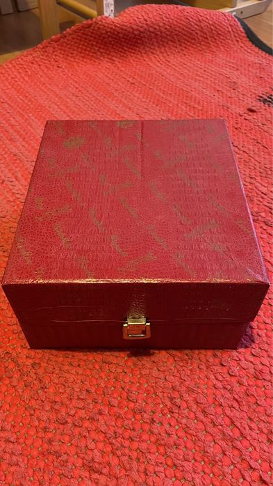 Conjunto de chá em vidro com certificado