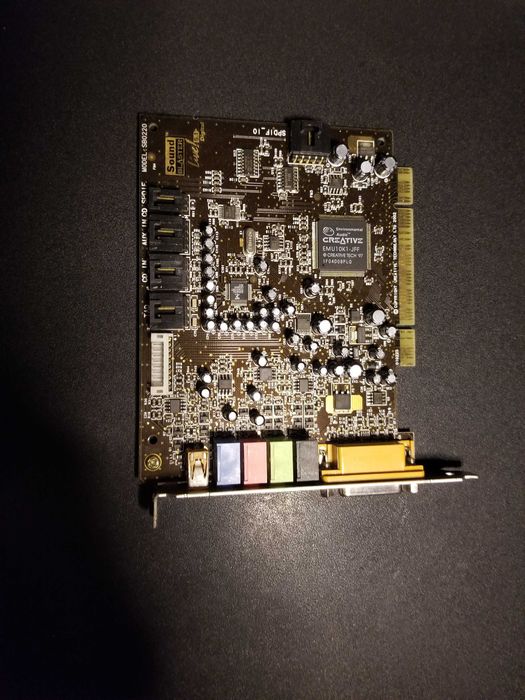 Звуковая карта Creative Sound Blaster Live 5.1 Digital SB 0220 PCI (EMU10K1-JFF) KX Driver Win 10