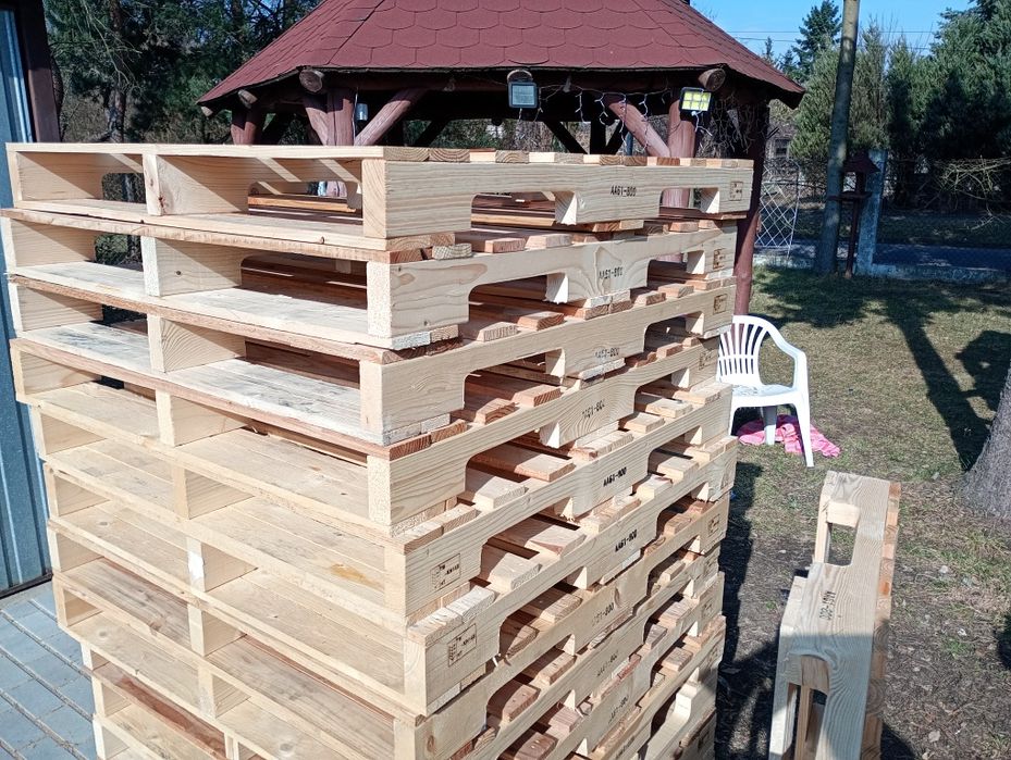 Palety nowe ,meble ogrodowe.