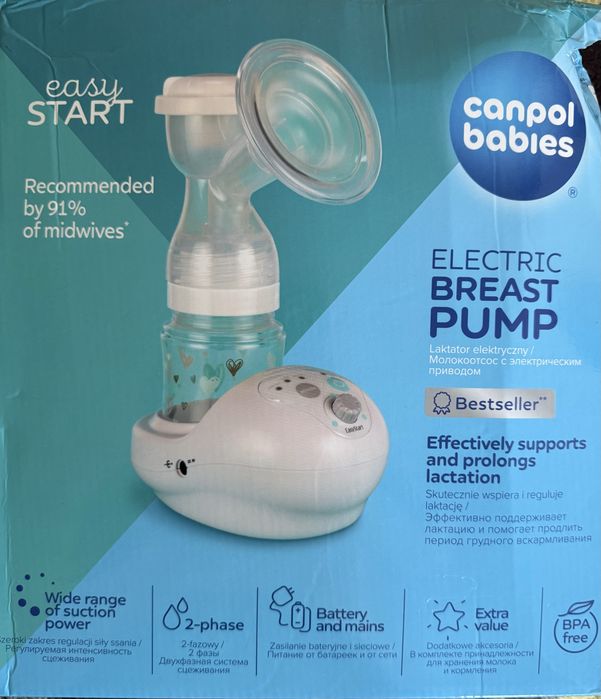 Продам молоковідсмоктувач електричний Canpol babies