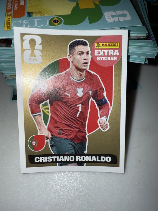 Cristiano Ronaldo Gold Extra sticker Fifa 2026