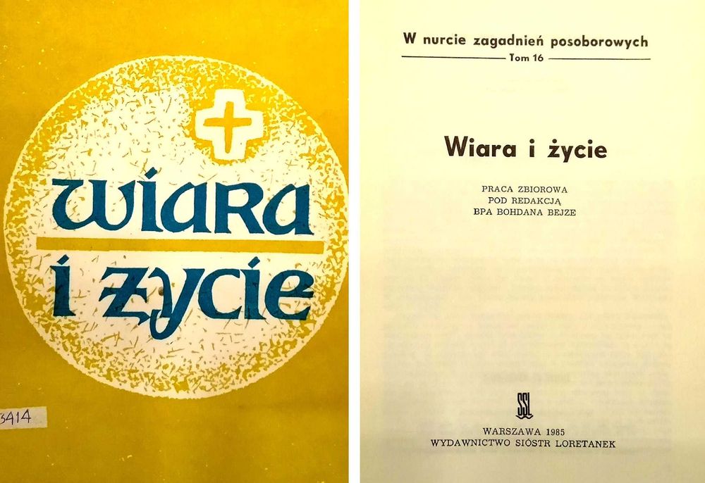 387 Wiara i Życie Praca zbiorowa pod red. Bp Bohdan Bejze