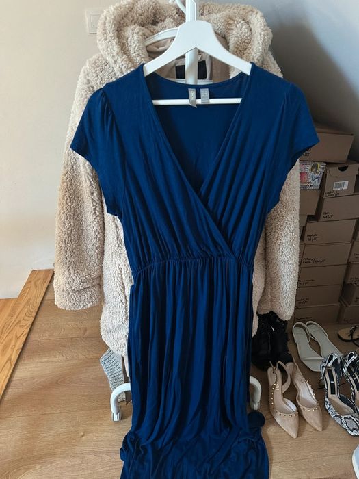 Sukienka chabrowa maxi tall 40