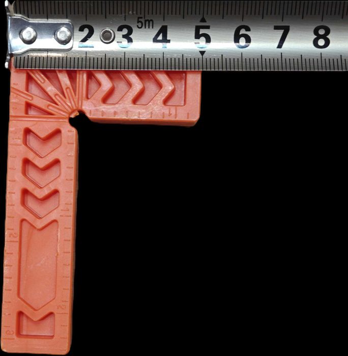 Набір посилених кутників під 90°, 8 шт (4×100×100 мм + 4×80×50 мм)