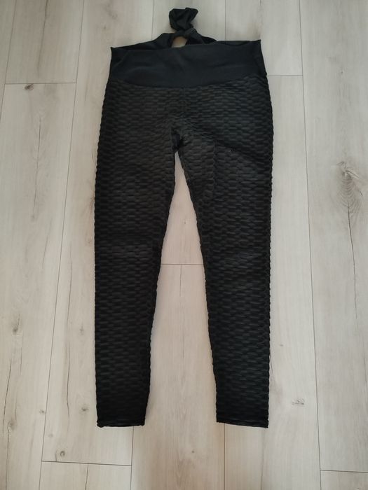 Legginsy damskie kokardka push up xl/xxl